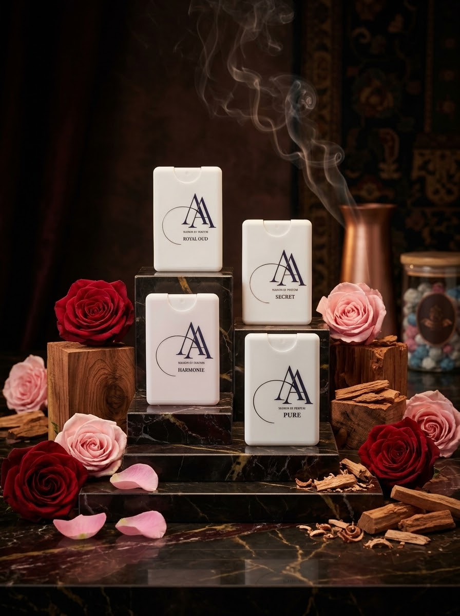( SECRET , ROYAL OUD , HARMONIE , PURE )
